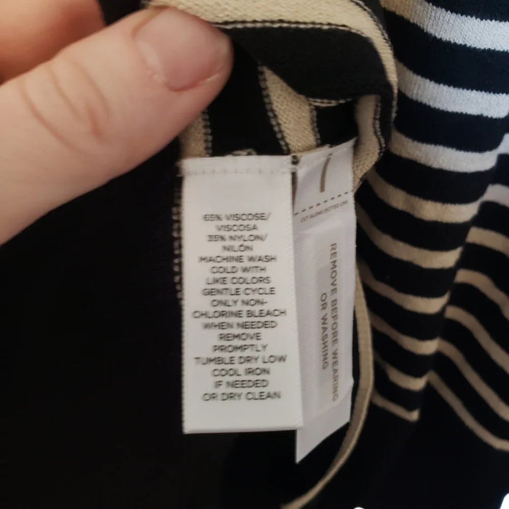 Loft Striped Sweater Size Small
